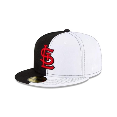 Sapca New Era St. Louis Cardinals MLB Split Crown 59FIFTY Fitted - Negrii